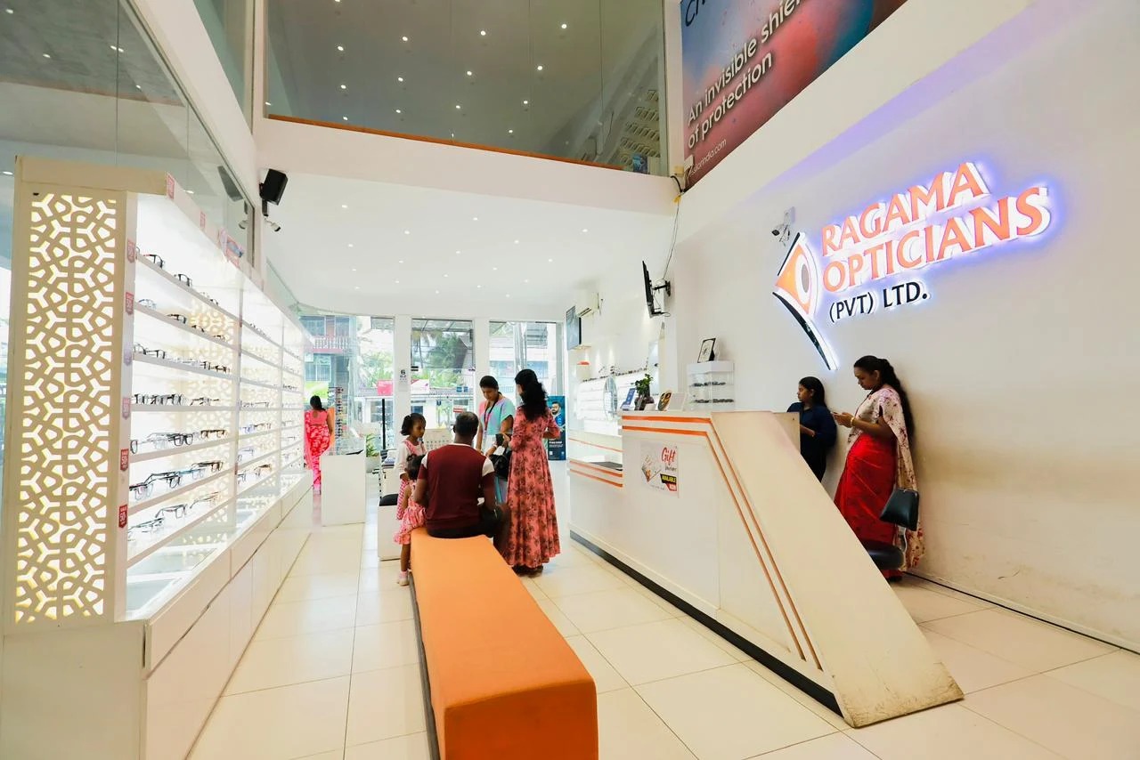 Professional eye care services at Ragama Opticians